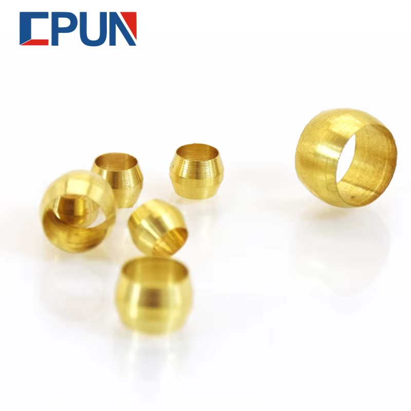 Compression Fitting Brass - 10 шт. латунные двойные конические наконечники