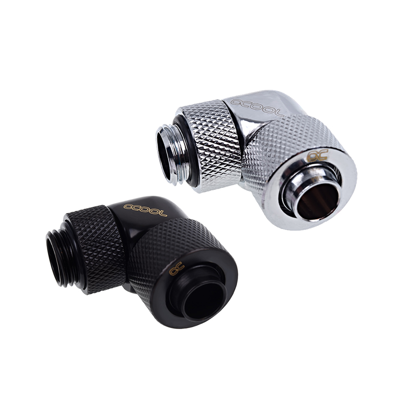 Compression Fitting Brass - Сжатие Alphacool 13x10 мм, 90 °