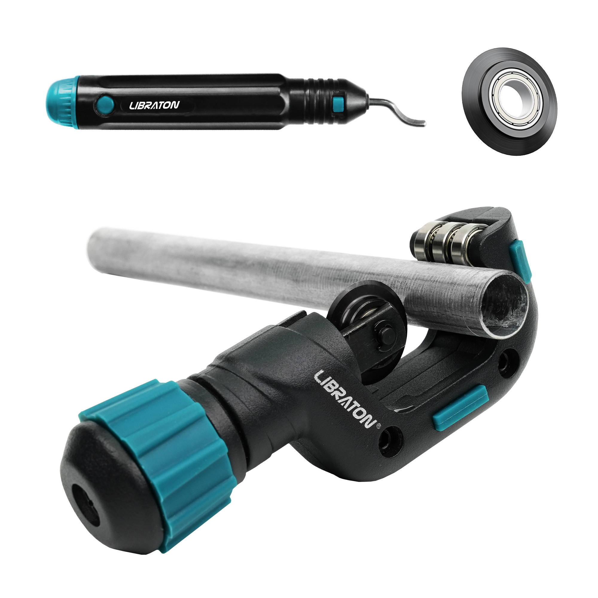 Pipe Cutter Ratchet - Труборез LIBRATON с лезвием и инструментом