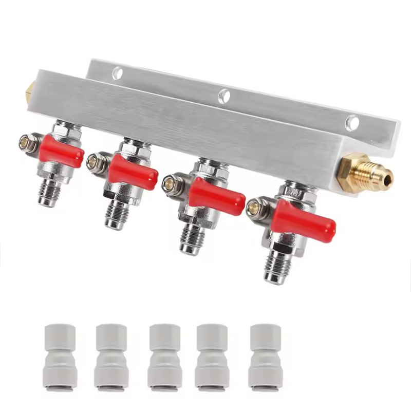 Push Fit Connector - Газовый коллектор IMAICTUU на 4 выхода,