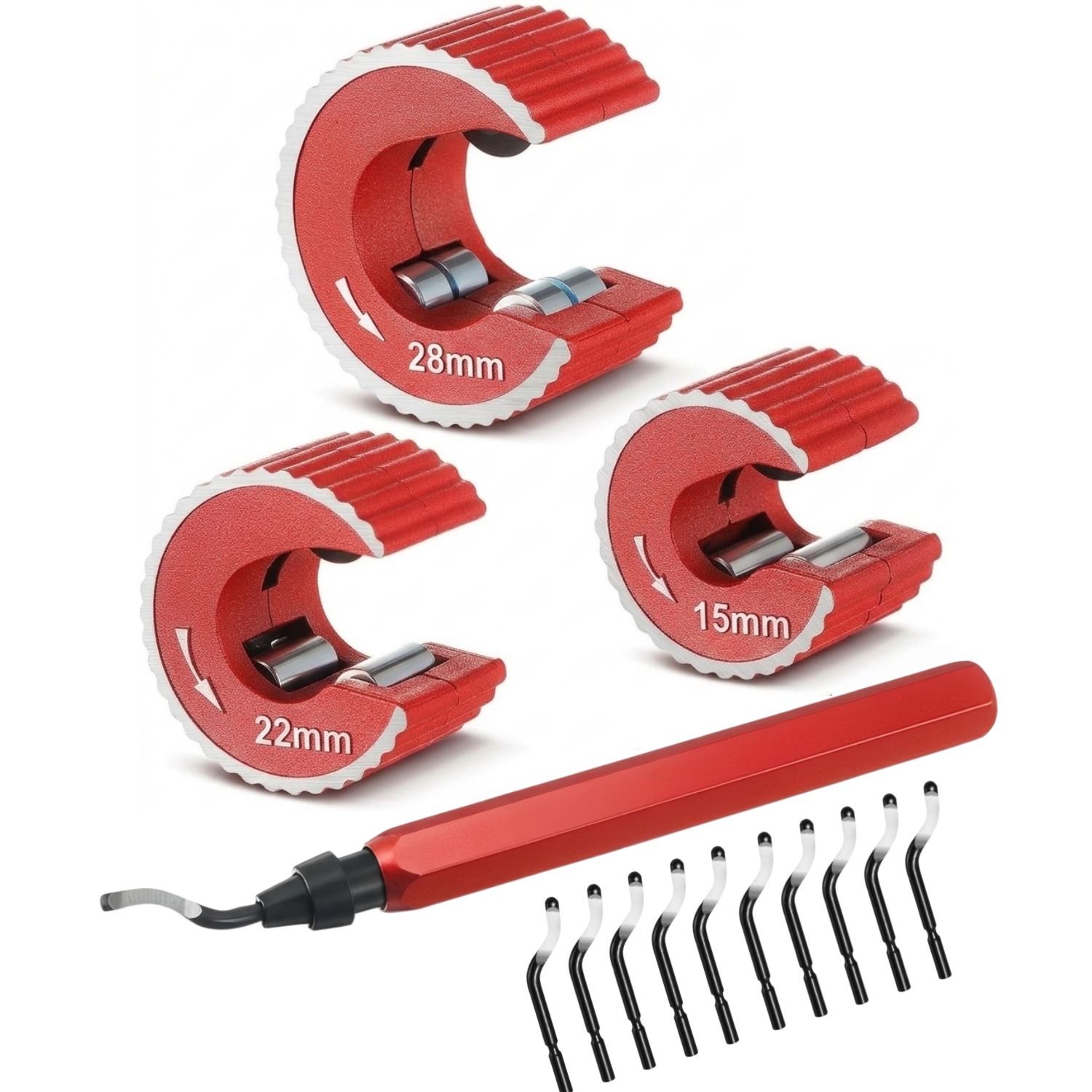 Pipe Cutter Ratchet - Набор для резки медных труб, 3