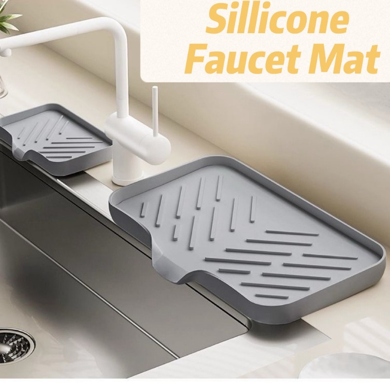 Silicone Tap Washer - Самоотводящаяся силиконовая мыльница для кухонной раковины,