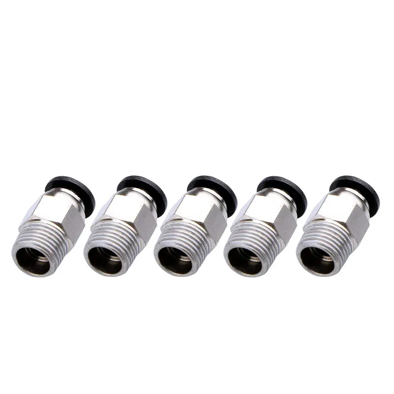 Ptfe Tape Thread - 10 шт./лот, быстроразъемный пневматический фитинг PC4-M6