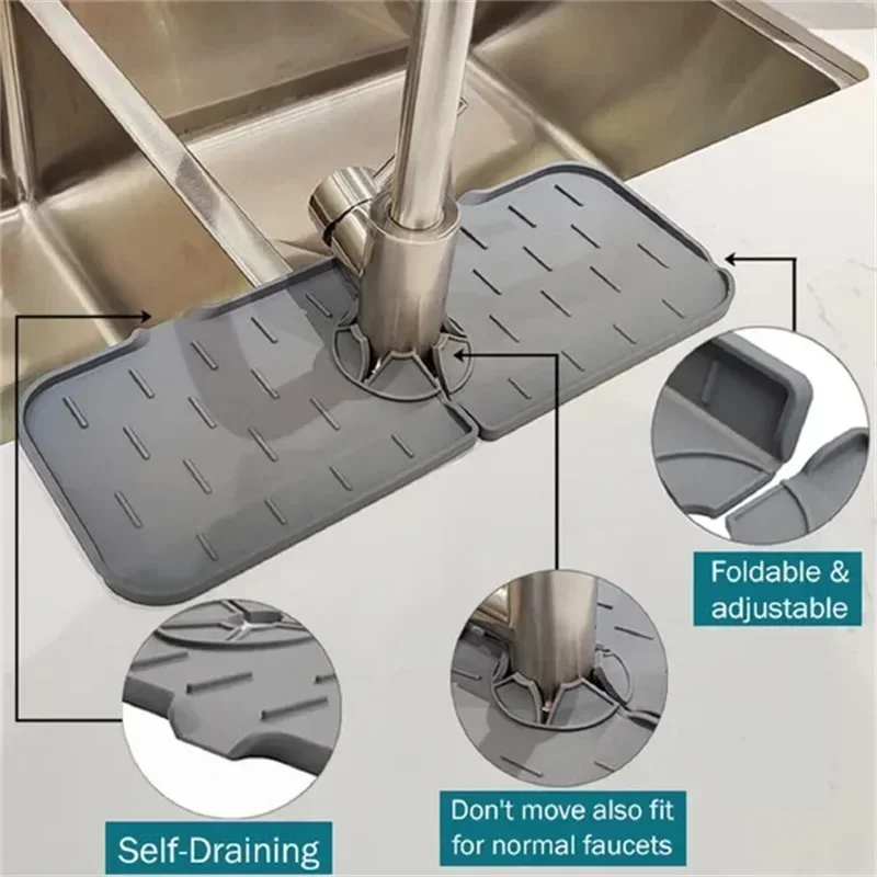 Кухонные гаджеты: силиконовый  – обзор и цена Silicone Tap Washer
