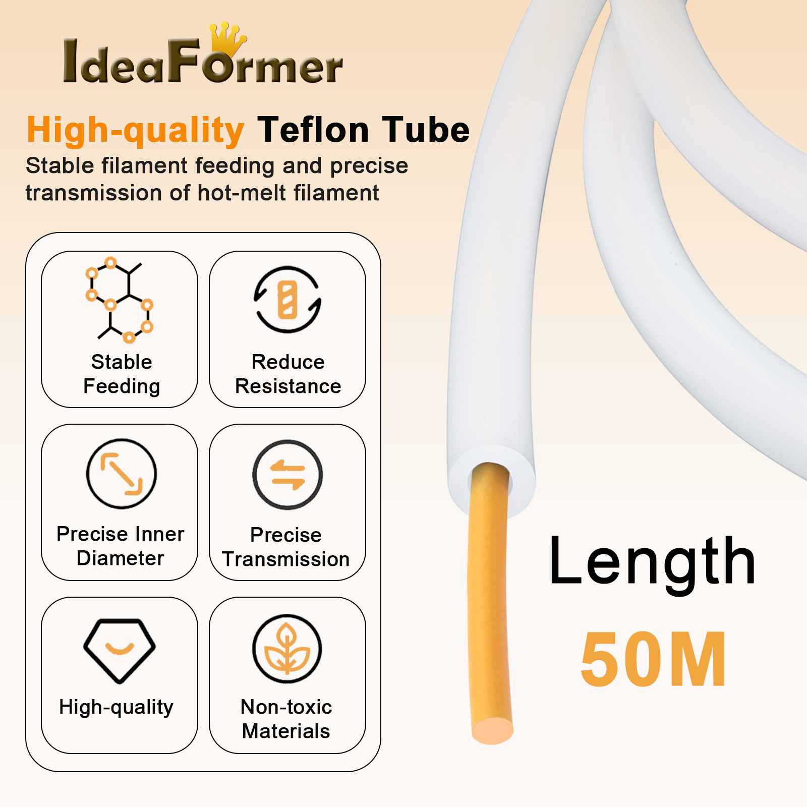 Трубка PTFE Bambu Lab 2,5 мм ( – обзор и цена Ptfe Tape Thread