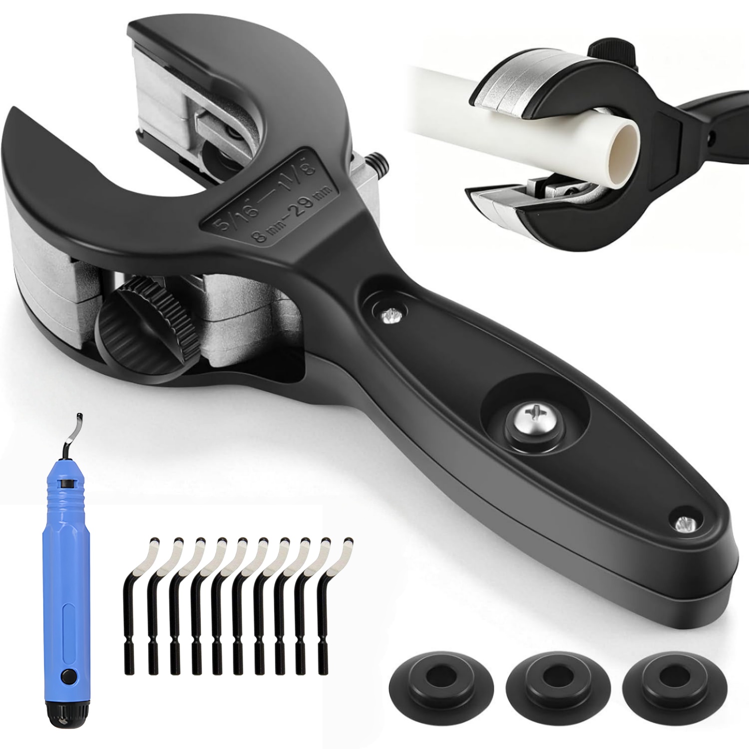 Набор труборезов с храповым ме – обзор и цена Pipe Cutter Ratchet