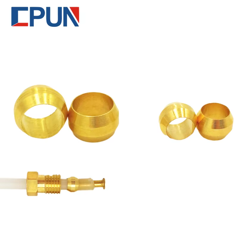 10 шт. латунные двойные кониче – обзор и цена Compression Fitting Brass