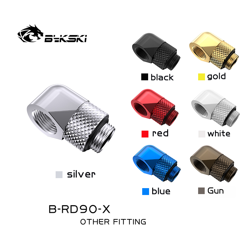 Bykski B-RD90-X 90-градусный л – обзор и цена Compression Fitting Brass