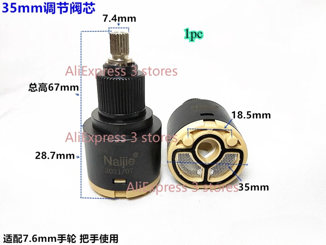 1 шт. 28 мм/35 мм/40 мм картри – обзор и цена Shower Valve Cartridge