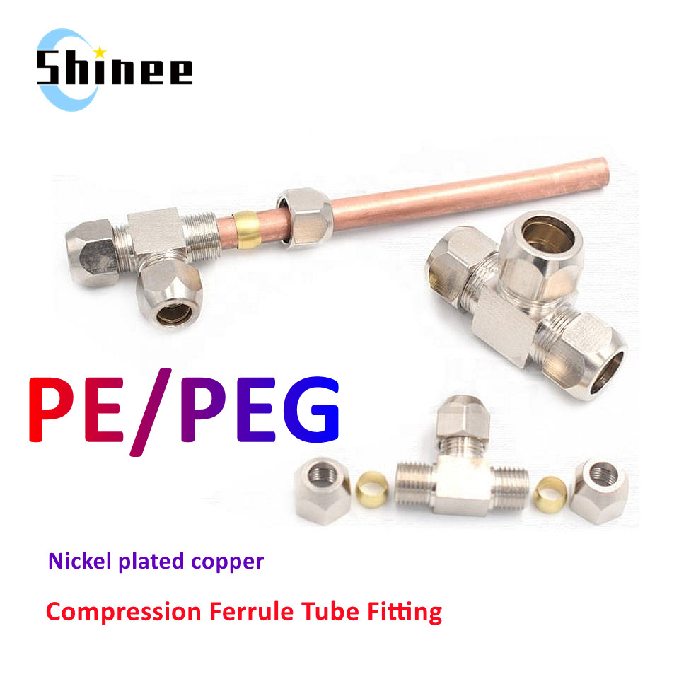 Пневматические фитинги, латунн – обзор и цена Compression Fitting Brass