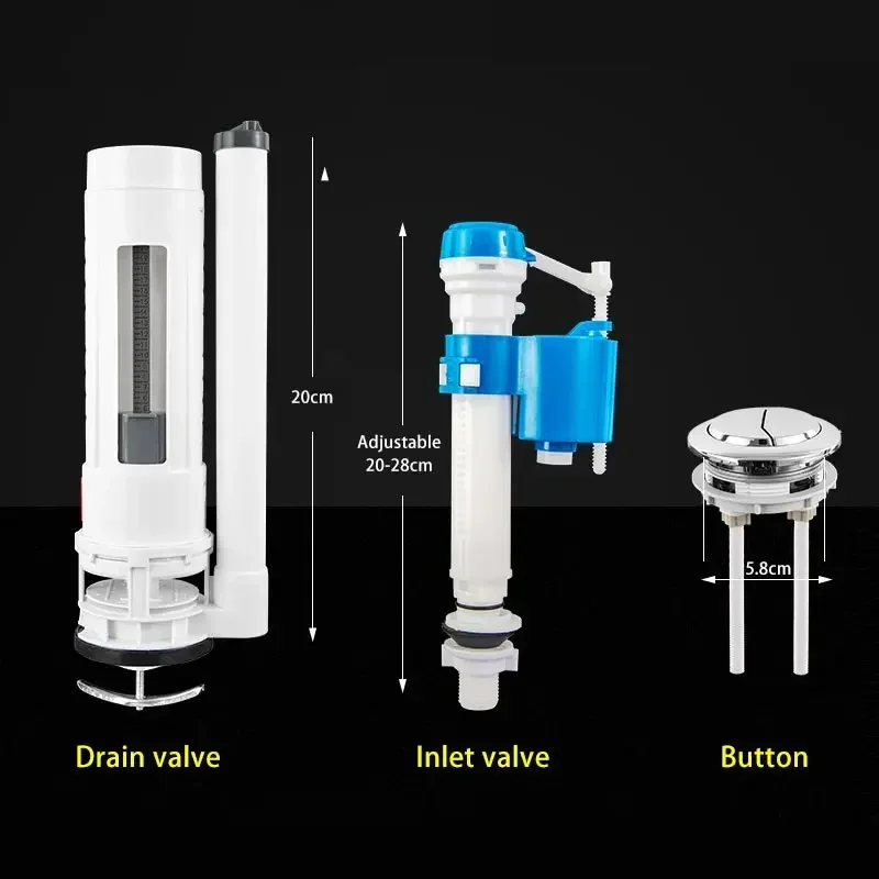 Универсальные регулируемые кла – обзор и цена Toilet Fill Valve