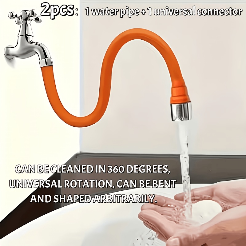 Складной удлинитель для смесит – обзор и цена Flexible Hose Braided