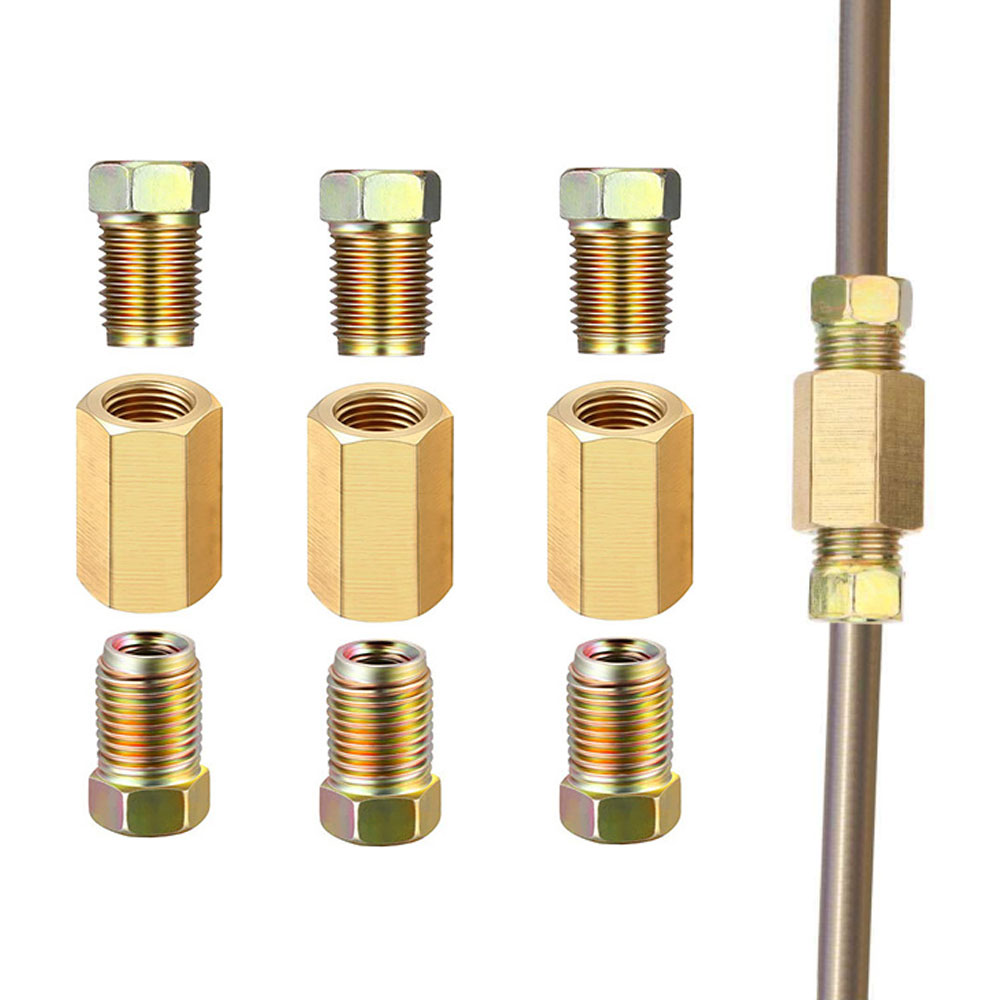 12 шт 3/16 (3/8-24 инвертирова – обзор и цена Compression Fitting Brass