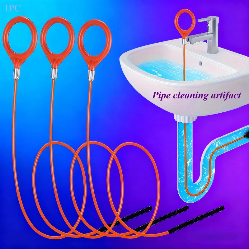 Гибкий, неломающийся инструмен – обзор и цена Drain Snake Flexible