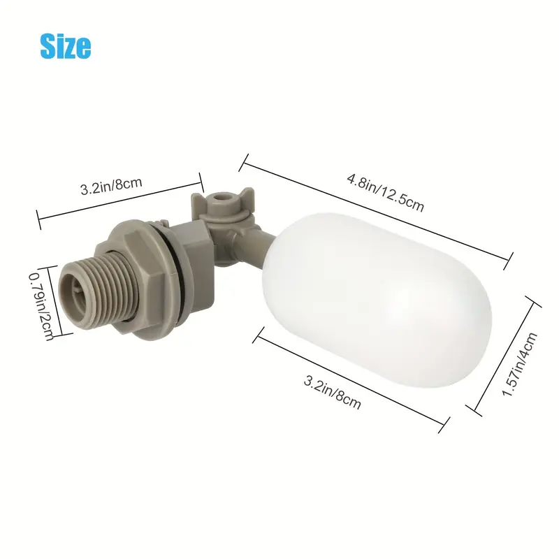 4 шт., пластиковый поплавковый – обзор и цена Float Ball Valve