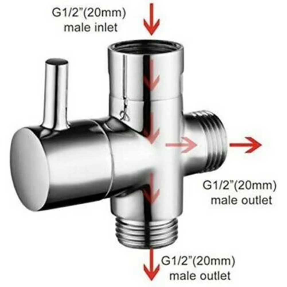 G1/2in 3-ходовой переключающий – обзор и цена Shower Valve Cartridge