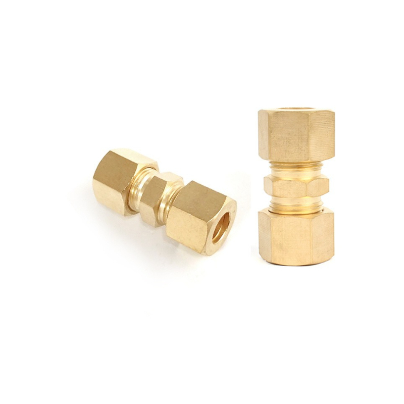 1 шт. латунный компрессионный  – обзор и цена Compression Fitting Brass
